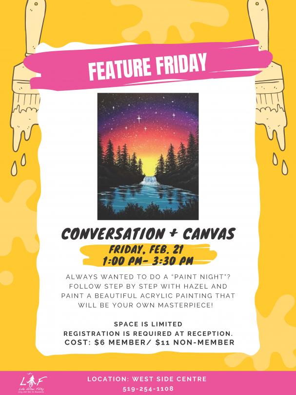 Conversation & Canvas February 21 2020